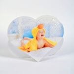 Kişiye Özel Fotoğraflı Kalpli Yapboz Puzzle 80 Parça A4