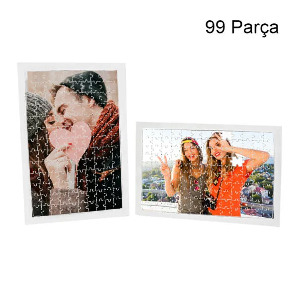 Kişiye Özel Fotoğraflı Yapboz Puzzle 99 Parça A4