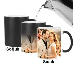 Siyah Sihirli Kupa Bardak