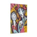 Clown Time kanvas Tablosu