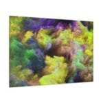 Çok Renkli dumanlar kanvas tablo