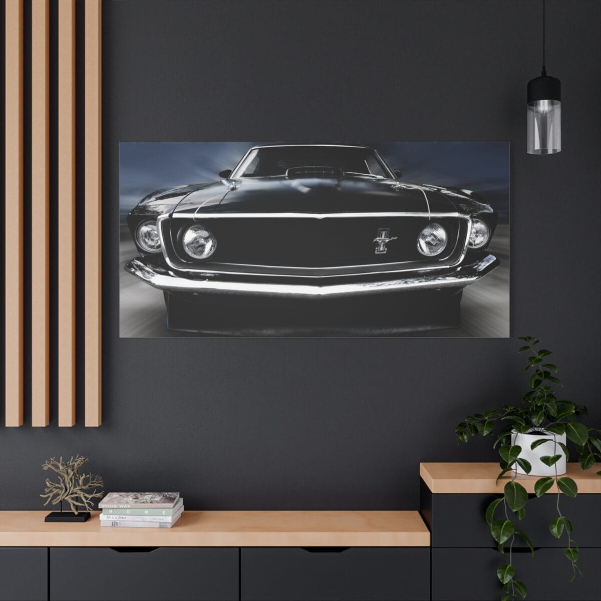 Ford Mustang kanvas tablo
