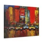 NY City Lights kanvas tablo