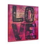 love kanvas tablo