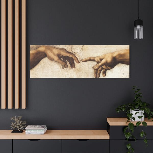 Adem'in Yaratılışı"Tanrı ve İnsan - Görsel 2