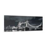Tower Bridge Köprüsü kanvas tablo