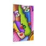 İnsan Yüzleri Temalı Kanvas Tablo