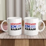 Dünyanın En İyi Babası  Beyaz Seramik Kupa