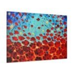 Kırmızı Güller kanvas tablo