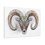 Koç Başı kanvas tablo