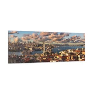 İstanbul galata görseli kanvas tablo