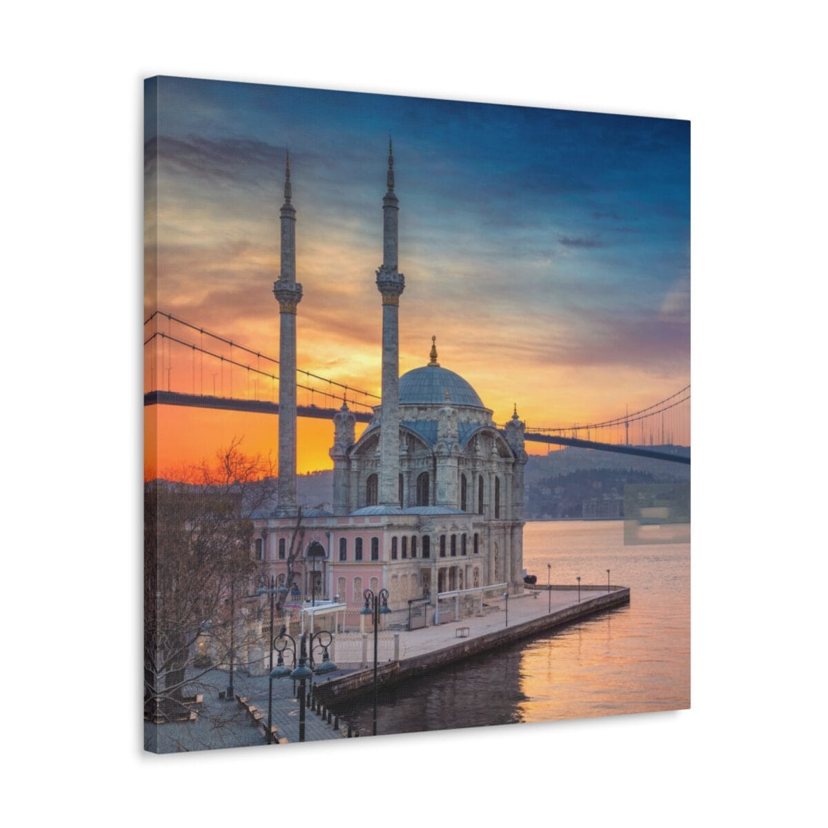 Ortaköy Camii kanvas tablo