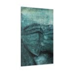 Gemiler temalı kanvas tablo