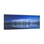 Dağ ve Göl kanvas tablo