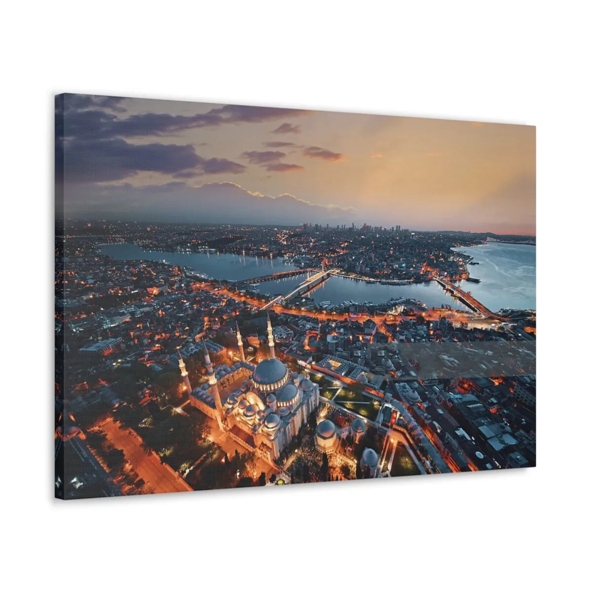 Gün Batımı Sultanahmet kanvas tablo