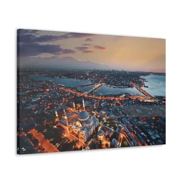 Gün Batımı Sultanahmet kanvas tablo