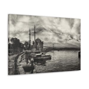 Ortaköy Camii kanvas tablo