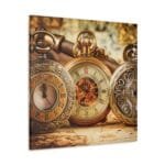 Köstekli Saat kanvas tablo