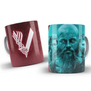 Viking Temalı Kupa Bardak #005