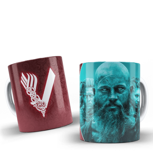 Viking Temalı Kupa Bardak #005