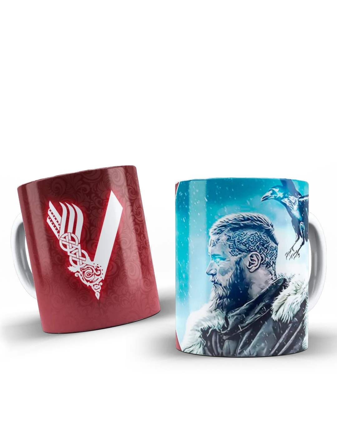Viking Temalı Kupa Bardak #002