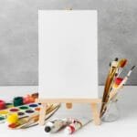 boş tuval kanvas tablo ressam boyama