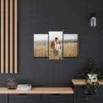 Kişiye Özel 50x75 cm 3 Parçalı Kanvas Tablo