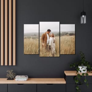 Kişiye Özel 70x100 cm 3 Parçalı Kanvas Tablo