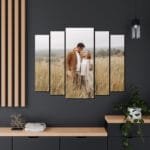 Kişiye Özel 100x120 cm 5 Parçalı Kanvas Tablo