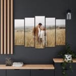 Kişiye Özel 100x150 cm 5 Parçalı Kanvas Tablo