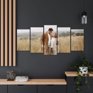 Kişiye Özel 70x150 cm 5 Parçalı Kanvas Tablo