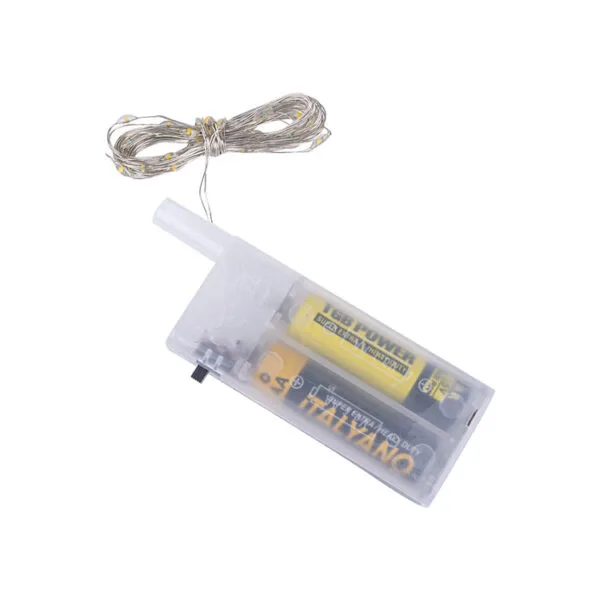 Pilli Beyaz Peri Led - 3 Metre