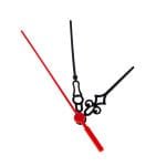 Akrep Yelkovan Saniye - Siyah