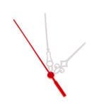 Akrep Yelkovan Saniye - Beyaz