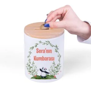 Baskılı Porselen Kumbara