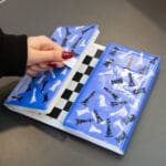 Kişiye Özel İstenilen Yazı Baskılı Satranç Takımı -Mavi