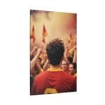 Sarı Kırmızı Meşaleler Kanvas Tablo