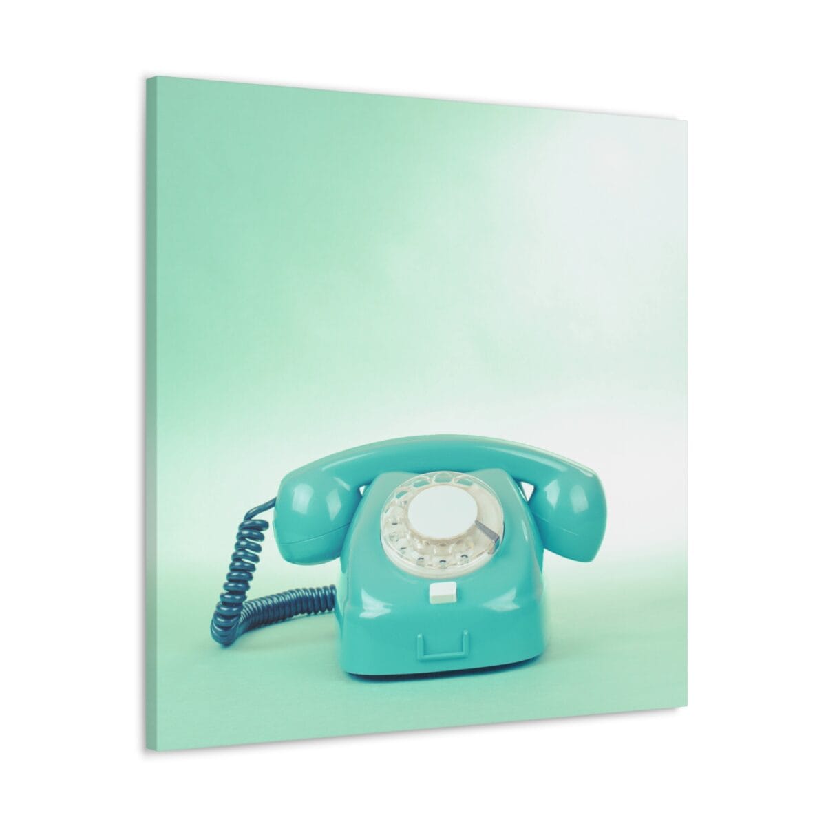 Retro Eski Telefon kanvas tablo