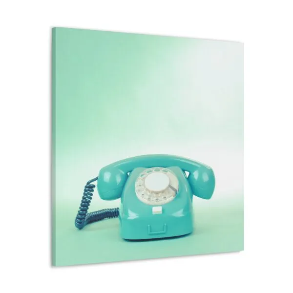 Retro Eski Telefon kanvas tablo