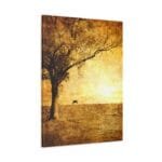 Gün Batarken kanvas tablo