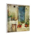 Yunan Sokakları kanvas tablo