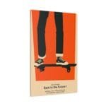 Geleceğe Dönüş Retro Kaykay kanvas tablo