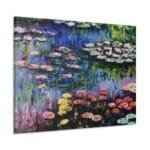 Claude Monet - Water Lilies kanvas tablo