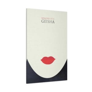 Geyşa-Geisha kanvas tablo
