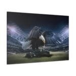 Kartal ve Stadyum Kanvas Tablo