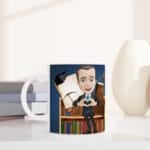 Erkek Avukatlara Özel Beyaz Seramik Kupa