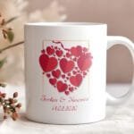 Sevgililer Gününe Özel tasarımlı Özel Kupa Bardak Sevgiliye Hediye #99