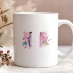 Sevgililer Gününe Özel tasarımlı Özel Kupa Bardak Sevgiliye Hediye #104