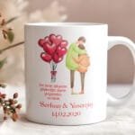 Sevgililer Gününe Özel tasarımlı Özel Kupa Bardak Sevgiliye Hediye #111