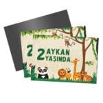 Doğum Günü Temalı Fotoğraflı Magnet